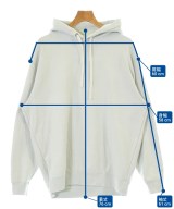 steven alan（スティーブンアラン）パーカー 白 サイズ:M メンズ/2200665279034