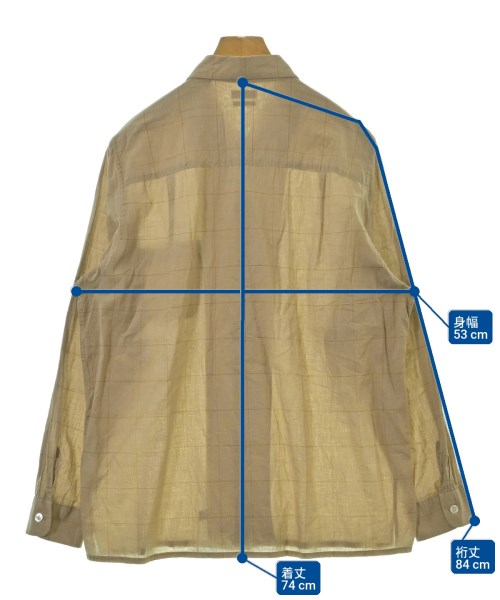 steven alan（スティーブンアラン）カジュアルシャツ ベージュ サイズ:L メンズ/2200662860143