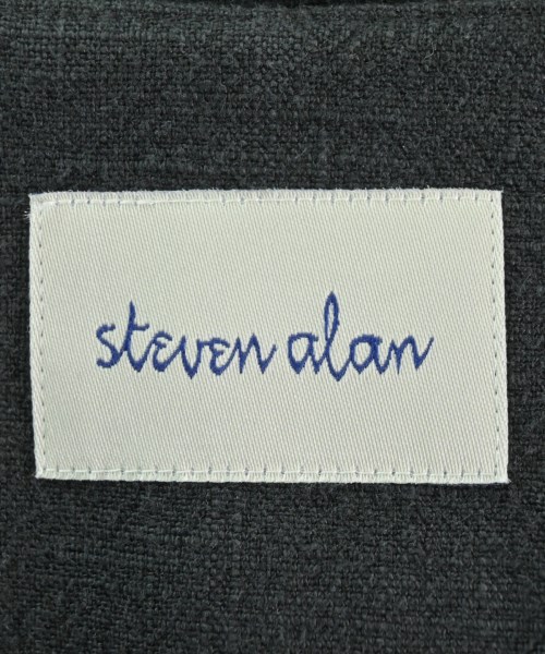steven alan（スティーブンアラン）ノーカラージャケット 黒 サイズ:S レディース/2200666040015