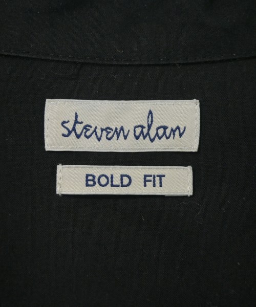 steven alan（スティーブンアラン）カジュアルシャツ 黒 サイズ:M メンズ/2200663245086