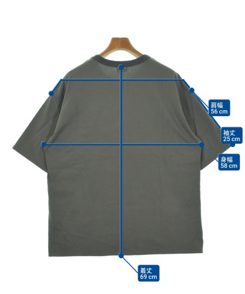 steven alan（スティーブンアラン）Tシャツ・カットソー グレー サイズ:M メンズ/2200662800026
