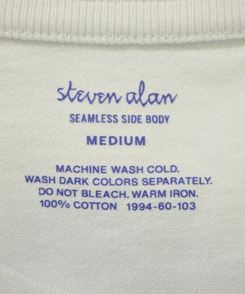 steven alan（スティーブンアラン）Tシャツ・カットソー 白 サイズ:M メンズ/2200662800149