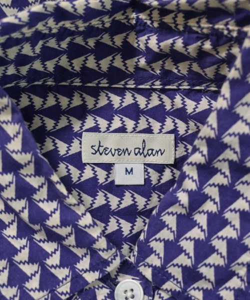 steven alan（スティーブンアラン）カジュアルシャツ 青 サイズ:M レディース/2200667622067