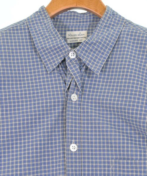steven alan（スティーブンアラン）カジュアルシャツ 青 サイズ:L メンズ/2200669278071