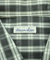 steven alan（スティーブンアラン）カジュアルシャツ 黒 サイズ:L メンズ/2200669386097