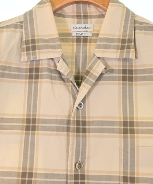 steven alan（スティーブンアラン）カジュアルシャツ ベージュ サイズ:-(L位) メンズ/2200662776031
