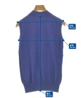 steven alan（スティーブンアラン）ベスト/ノースリーブ 青 サイズ:F レディース/2200669127065