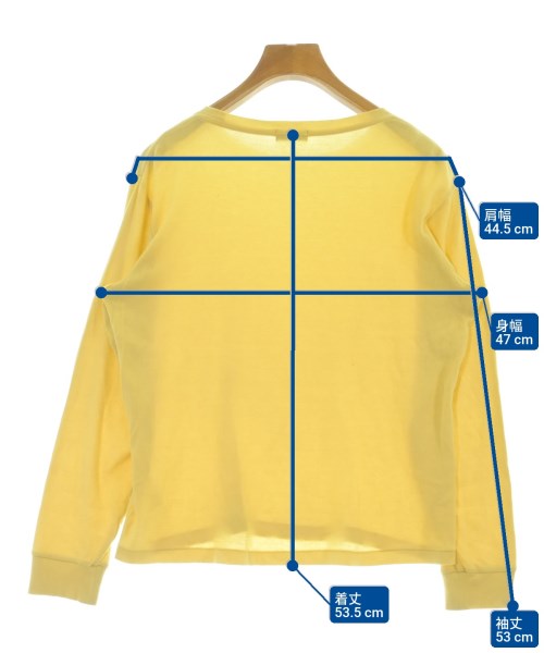 steven alan（スティーブンアラン）Tシャツ・カットソー 黄 サイズ:F レディース/2200671991074