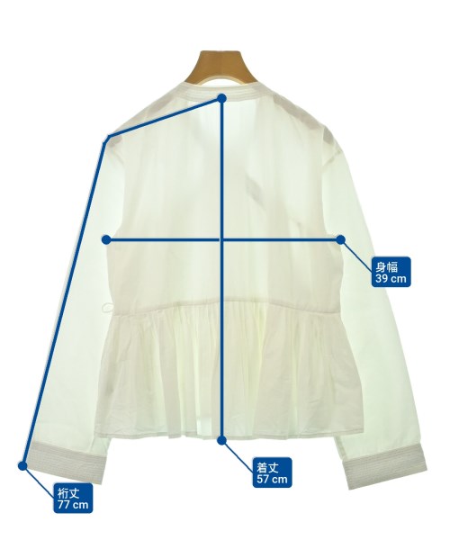 steven alan（スティーブンアラン）カジュアルシャツ 白 サイズ:F レディース/2200671991111