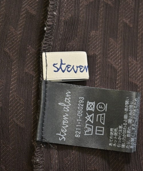 steven alan（スティーブンアラン）カジュアルシャツ 茶 サイズ:F レディース/2200671991142