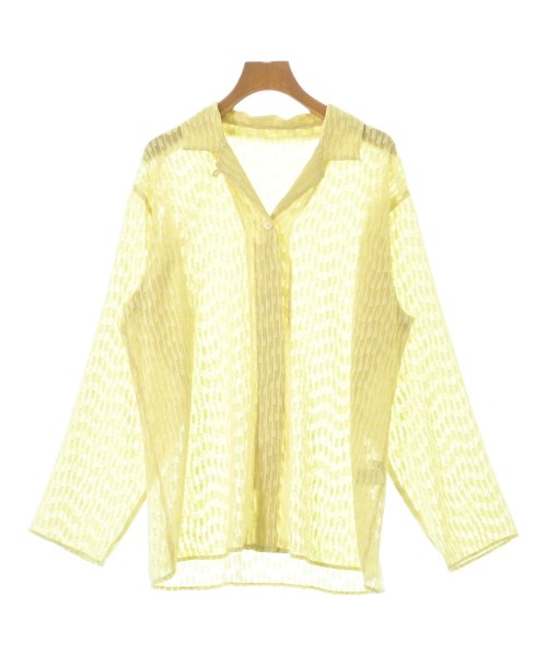 steven alan(スティーブンアラン)カジュアルシャツ 黄 サイズ:F/2200671991159