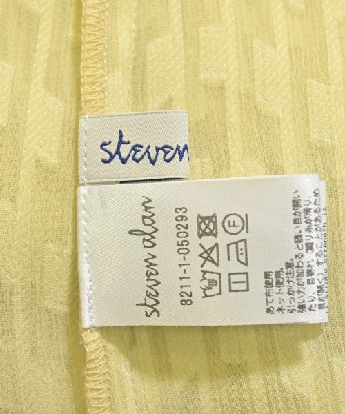steven alan（スティーブンアラン）カジュアルシャツ 黄 サイズ:F レディース/2200671991159