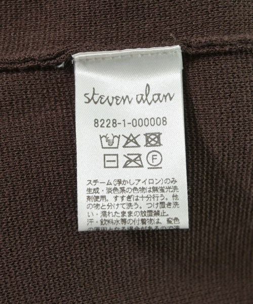 steven alan（スティーブンアラン）カーディガン 茶 サイズ:-(M位) レディース/2200723730026