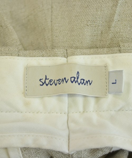 steven alan（スティーブンアラン）スラックス ベージュ サイズ:L メンズ/2200730130048
