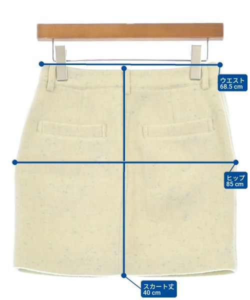steven alan（スティーブンアラン）ひざ丈スカート ベージュ サイズ:S レディース/2200725420130