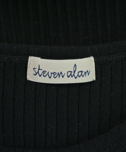 steven alan（スティーブンアラン）Tシャツ・カットソー 黒 サイズ:-(XS位) レディース/2200722570135