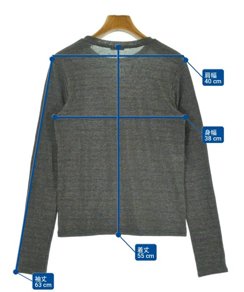 steven alan（スティーブンアラン）Tシャツ・カットソー グレー サイズ:-(M位) レディース/2200728713093