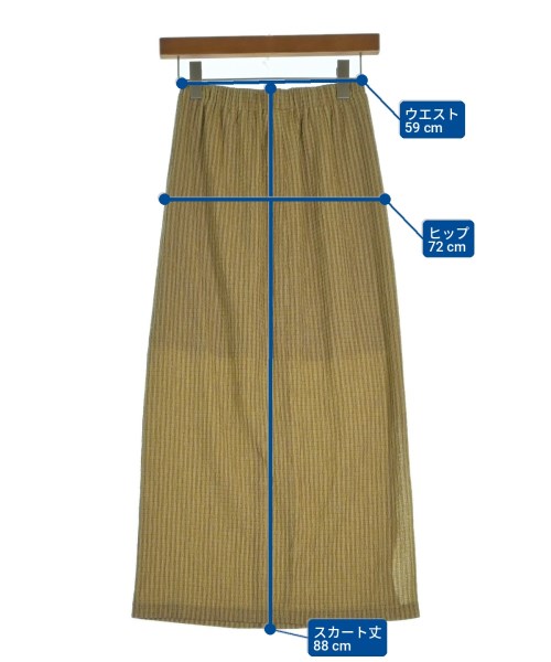 steven alan（スティーブンアラン）ロング・マキシ丈スカート 緑 サイズ:S レディース/2200728647053