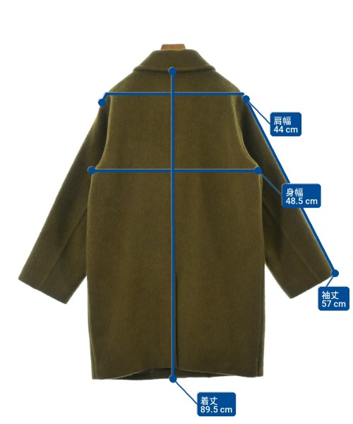 steven alan（スティーブンアラン）ステンカラーコート カーキ サイズ:M レディース/2200723755029