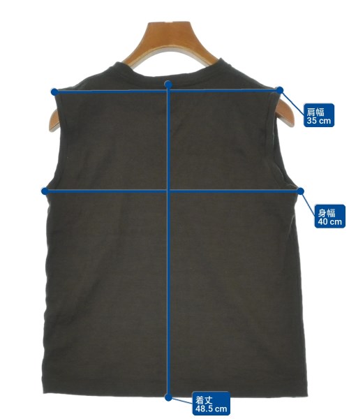steven alan（スティーブンアラン）ノースリーブ 茶 サイズ:-(S位) レディース/2200733556159