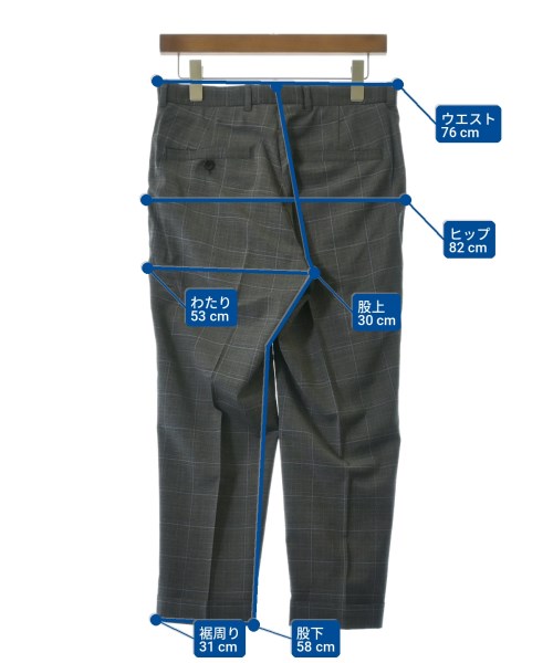 steven alan（スティーブンアラン）スラックス グレー サイズ:S レディース/2200726764141