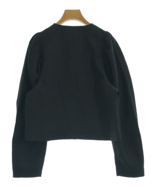 steven alan（スティーブンアラン）ノーカラージャケット 黒 サイズ:M レディース/2200715529119