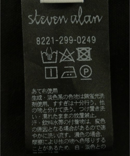 steven alan（スティーブンアラン）ノーカラージャケット 黒 サイズ:M レディース/2200715529119