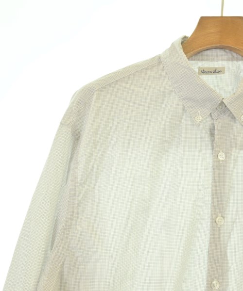 steven alan（スティーブンアラン）カジュアルシャツ グレー サイズ:L メンズ/2200722388013