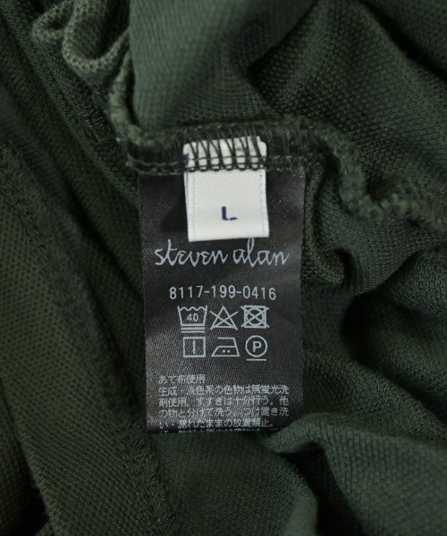 steven alan（スティーブンアラン）ポロシャツ 緑 サイズ:L メンズ/2200722388129