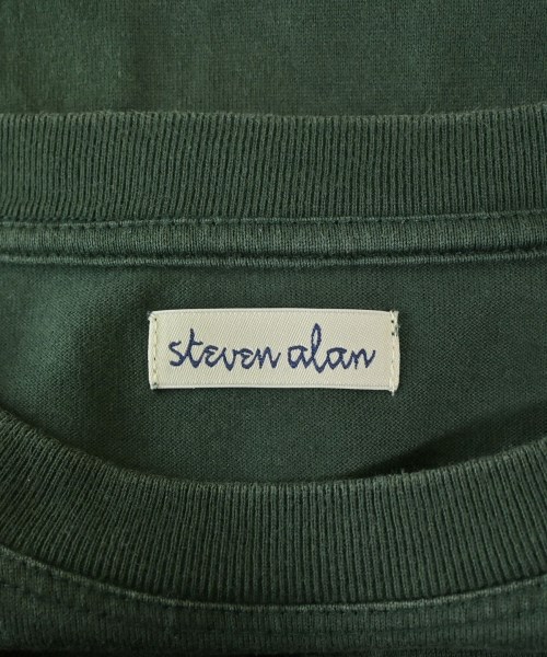 steven alan（スティーブンアラン）Tシャツ・カットソー 緑 サイズ:XL メンズ/2200722388143