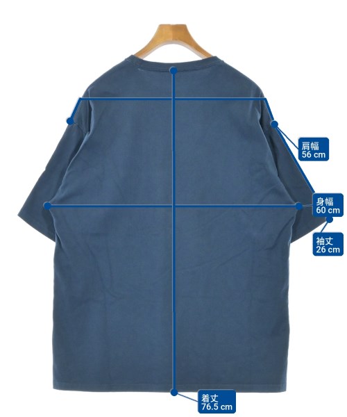steven alan（スティーブンアラン）Tシャツ・カットソー 青 サイズ:XL メンズ/2200722388174