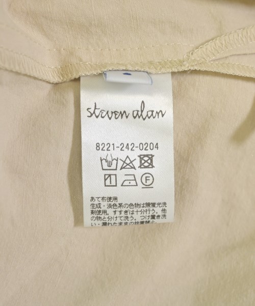 steven alan（スティーブンアラン）カジュアルシャツ ベージュ サイズ:S レディース/2200722464069