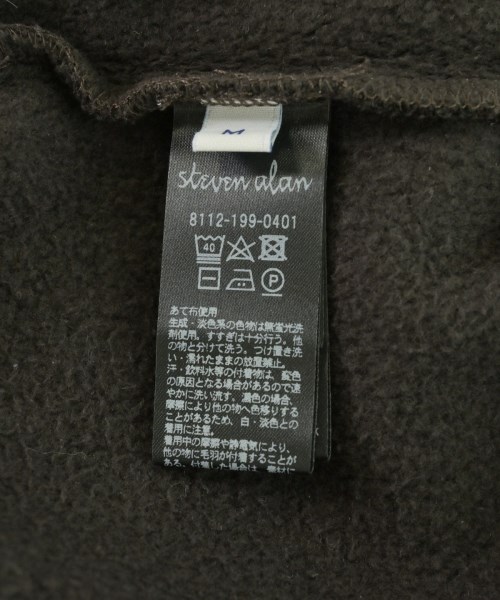 steven alan（スティーブンアラン）スウェット 茶 サイズ:M メンズ/2200719227035
