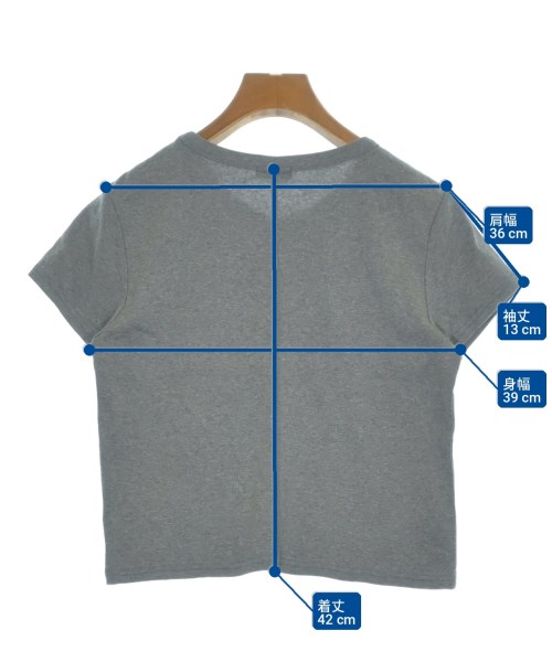 steven alan（スティーブンアラン）Tシャツ・カットソー グレー サイズ:-(S位) レディース/2200724503070