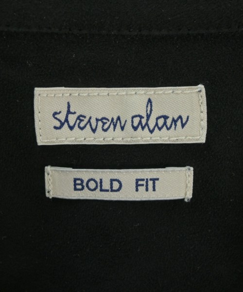 steven alan（スティーブンアラン）カジュアルシャツ 黒 サイズ:L メンズ/2200719837135