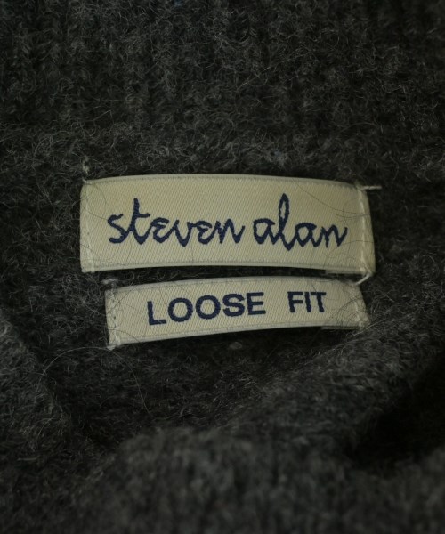 steven alan（スティーブンアラン）ニット・セーター グレー サイズ:S メンズ/2200725505011