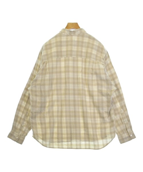 steven alan（スティーブンアラン）カジュアルシャツ ベージュ サイズ:L メンズ/2200724084081