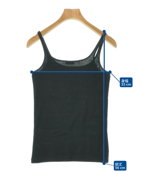 steven alan（スティーブンアラン）タンクトップ 黒 サイズ:-(XS位) レディース/2200724084104
