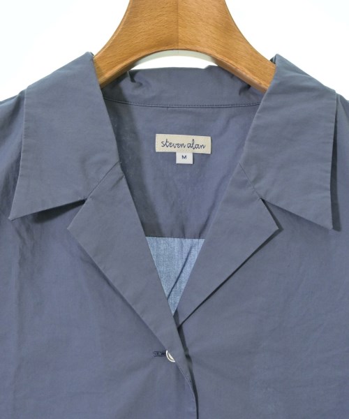 steven alan（スティーブンアラン）カジュアルシャツ 紺 サイズ:M レディース/2200722455067