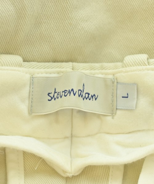 steven alan（スティーブンアラン）チノパン 白 サイズ:L メンズ/2200727549020