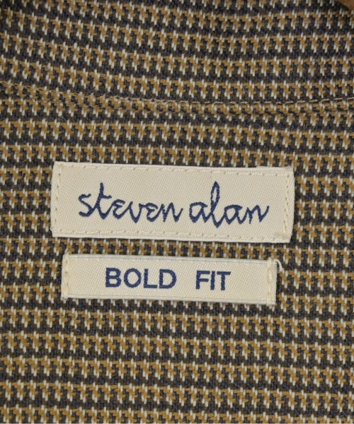 steven alan（スティーブンアラン）カジュアルシャツ 茶 サイズ:S メンズ/2200724310494