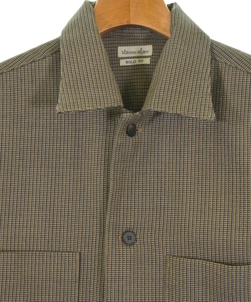 steven alan（スティーブンアラン）カジュアルシャツ 茶 サイズ:S メンズ/2200724310494