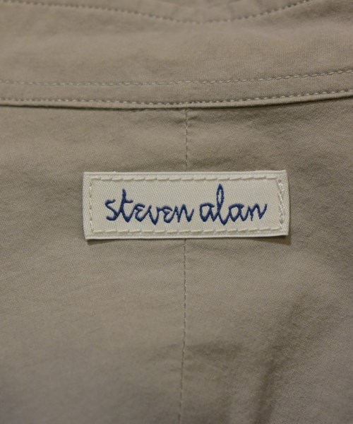 steven alan（スティーブンアラン）カジュアルシャツ ベージュ サイズ:L メンズ/2200682401012