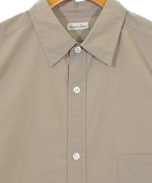 steven alan（スティーブンアラン）カジュアルシャツ ベージュ サイズ:L メンズ/2200682401012