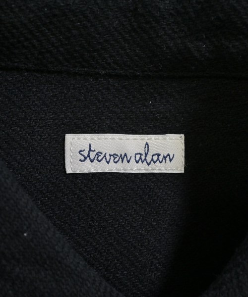 steven alan（スティーブンアラン）カジュアルシャツ 黒 サイズ:XL メンズ/2200682430012
