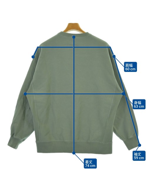steven alan（スティーブンアラン）スウェット グレー サイズ:M メンズ/2200682961141