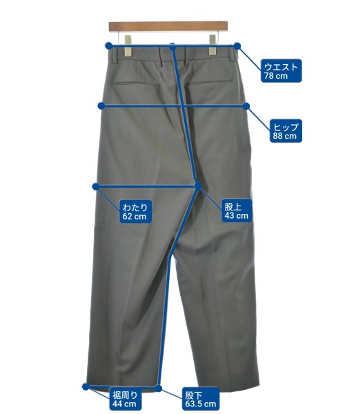 steven alan（スティーブンアラン）スラックス グレー サイズ:L メンズ/2200678491041