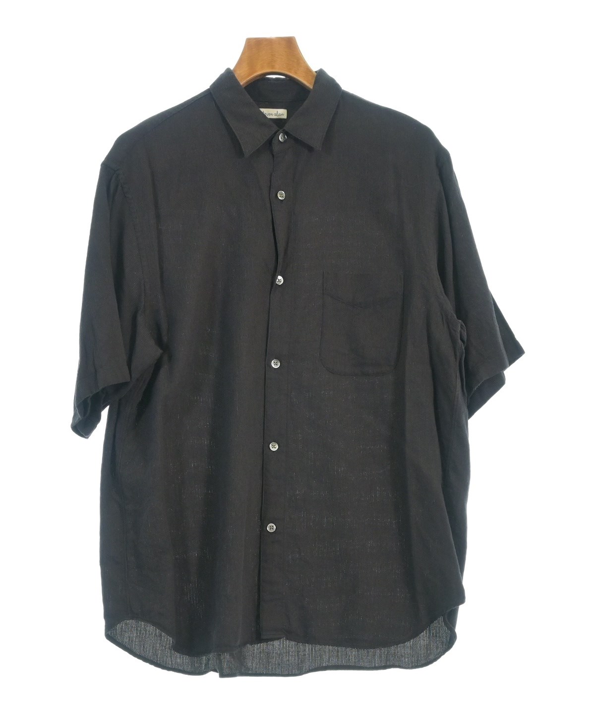 Steven Alan シャツ サイズL steven alan（スティーブンアラン）カジュアルシャツ 黒 サイズ:L