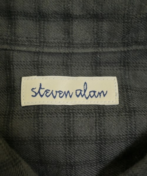 steven alan（スティーブンアラン）カジュアルシャツ グレー サイズ:M メンズ/2200681340039