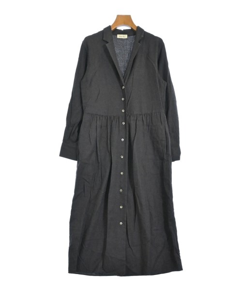 steven alan(スティーブンアラン)シャツワンピース 黒 サイズ:M/2200679785095